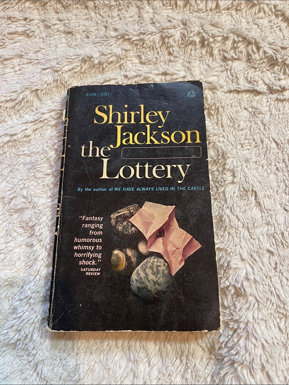 Shirley Jackson The Lottery Paperback Book -